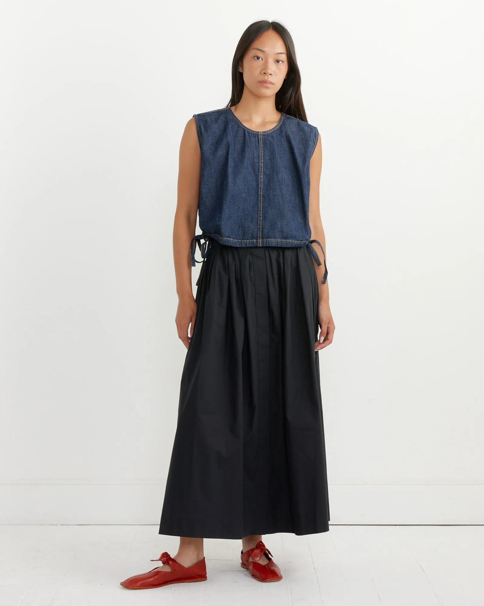 Aires Top in Dark Indigo