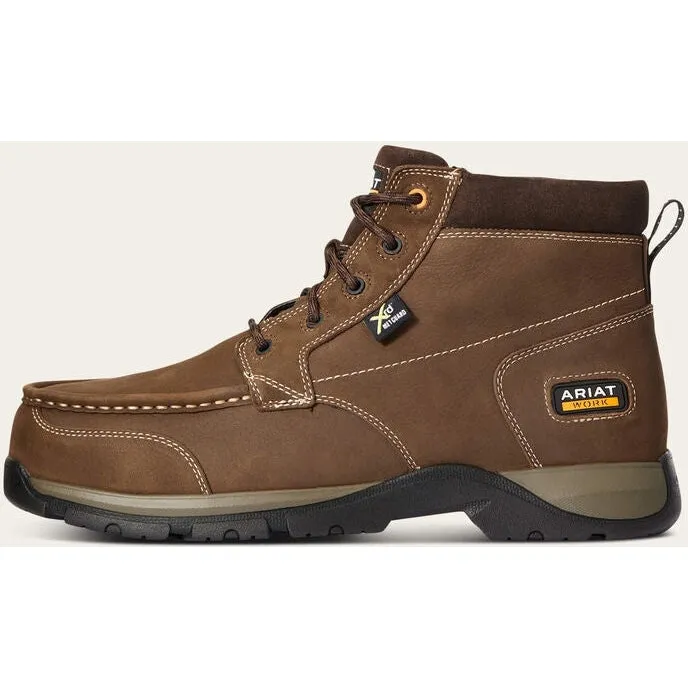 Ariat Men's Lte Chukka Comp Toe Metguard Work Boot - Brown - 10034149