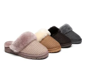 AUSTRALIAN SHEPHERD® UGG Women Sheepskin Wool Slippers Linden