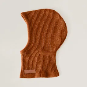 Baby Mocs Balaclava Brown Rust