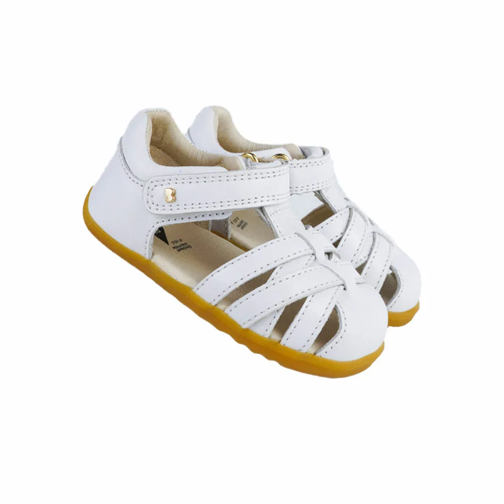 Bobux Step Up Cross Jump Kids White Closed Sandal