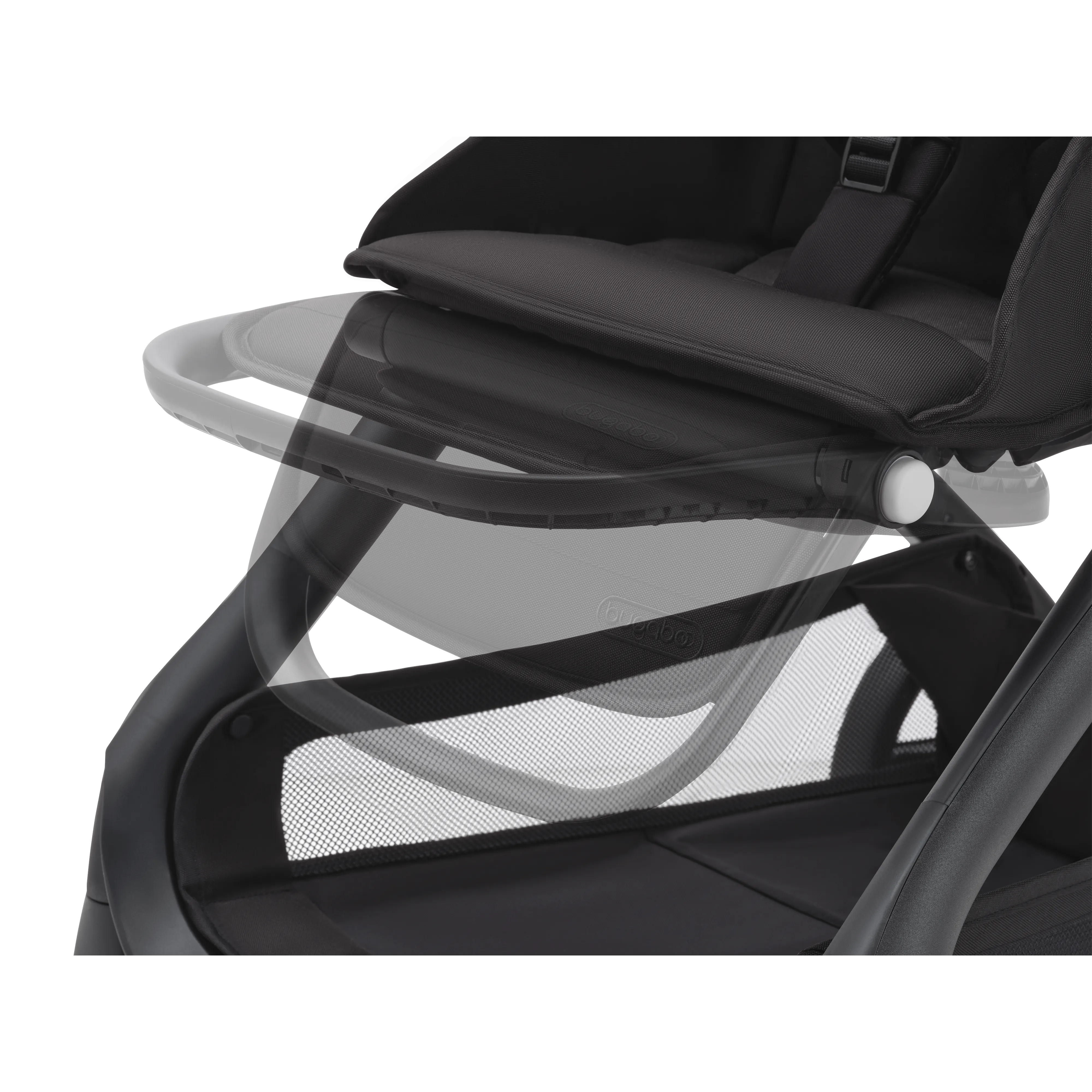 Bugaboo Dragonfly Pushchair with Carrycot - Midnight Black