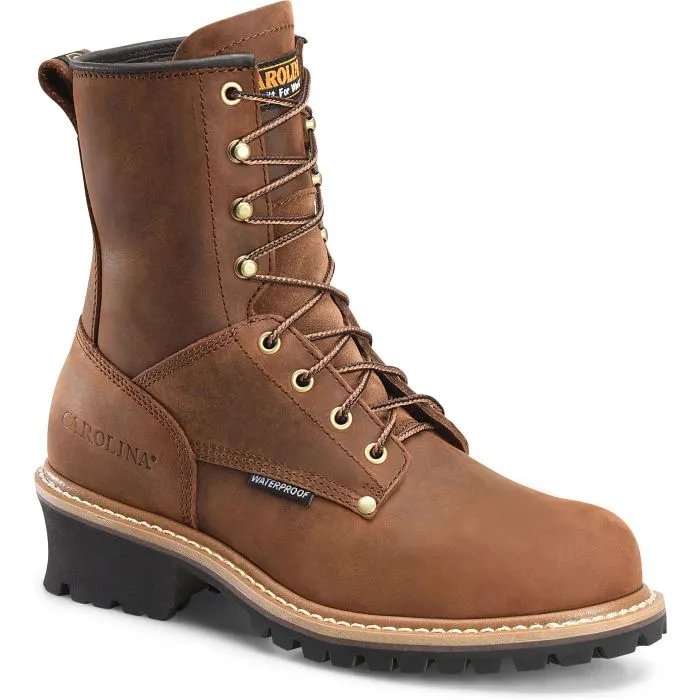 Carolina Elm 8" Logger (Steel Toe)