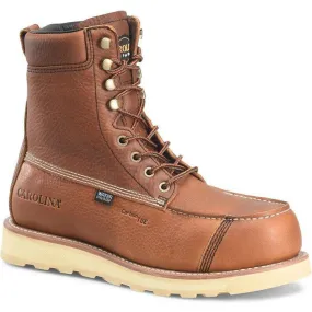 Carolina Men's Staple Gun 8 Carbon Comp Toe WP Work Boot -Tan- CA7571