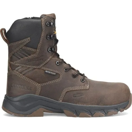 Carolina Men's Subframe 8 Comp Toe WP Insulated Work Boot -Brown- CA5555