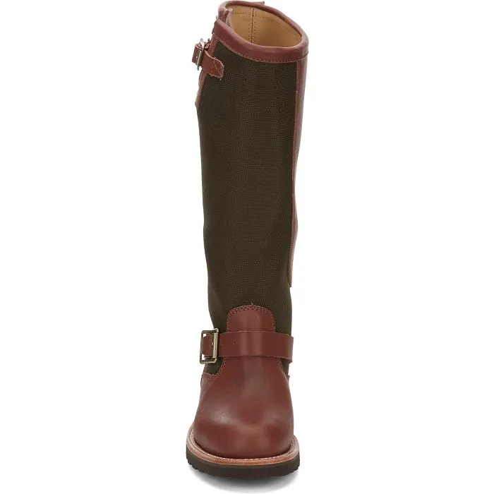 Chippewa Women's Sunjo 15 Soft Toe Outdoor Snake Boot- Brown - SN6913