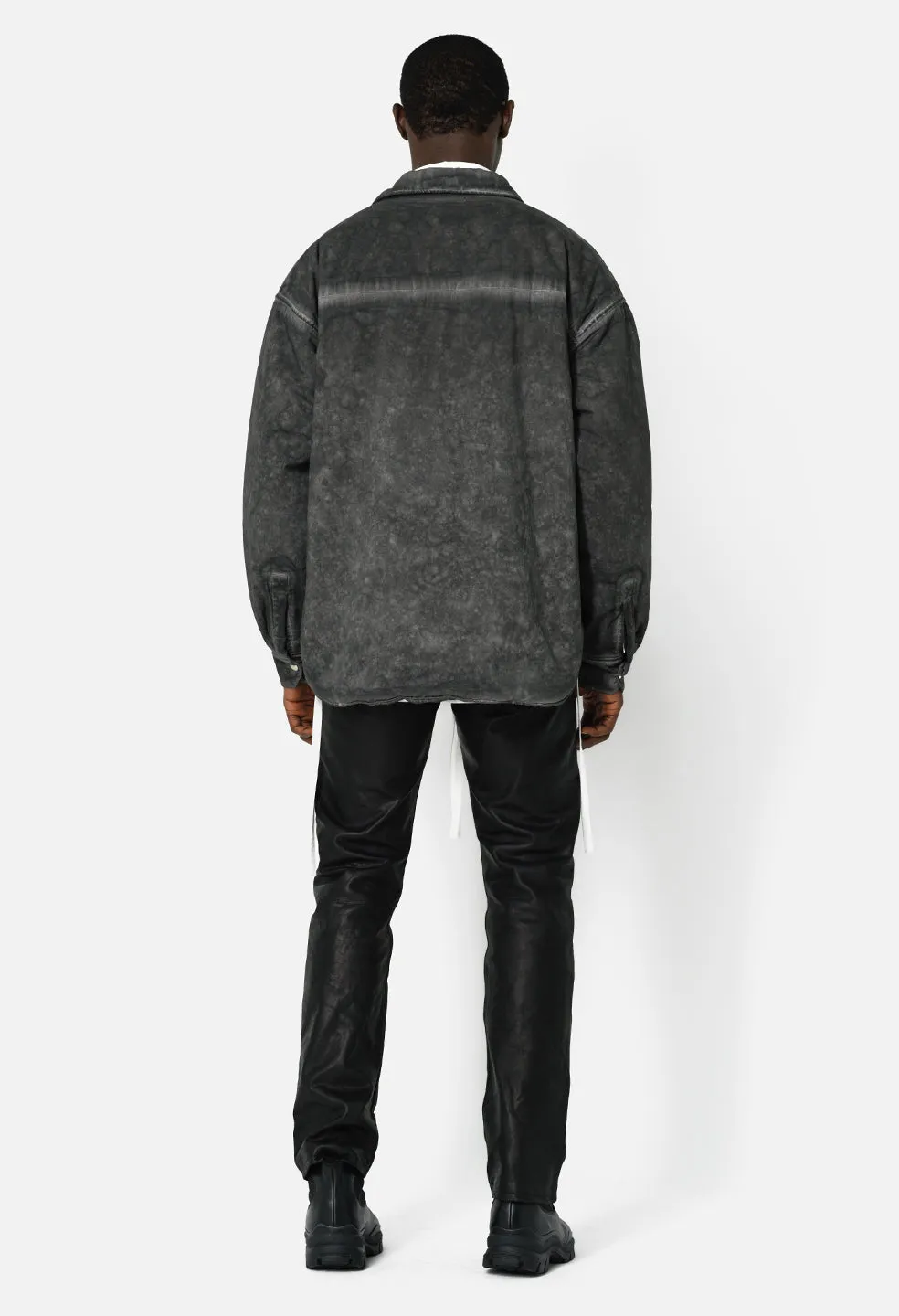 Cold Dye Scout Overshirt / Charcoal