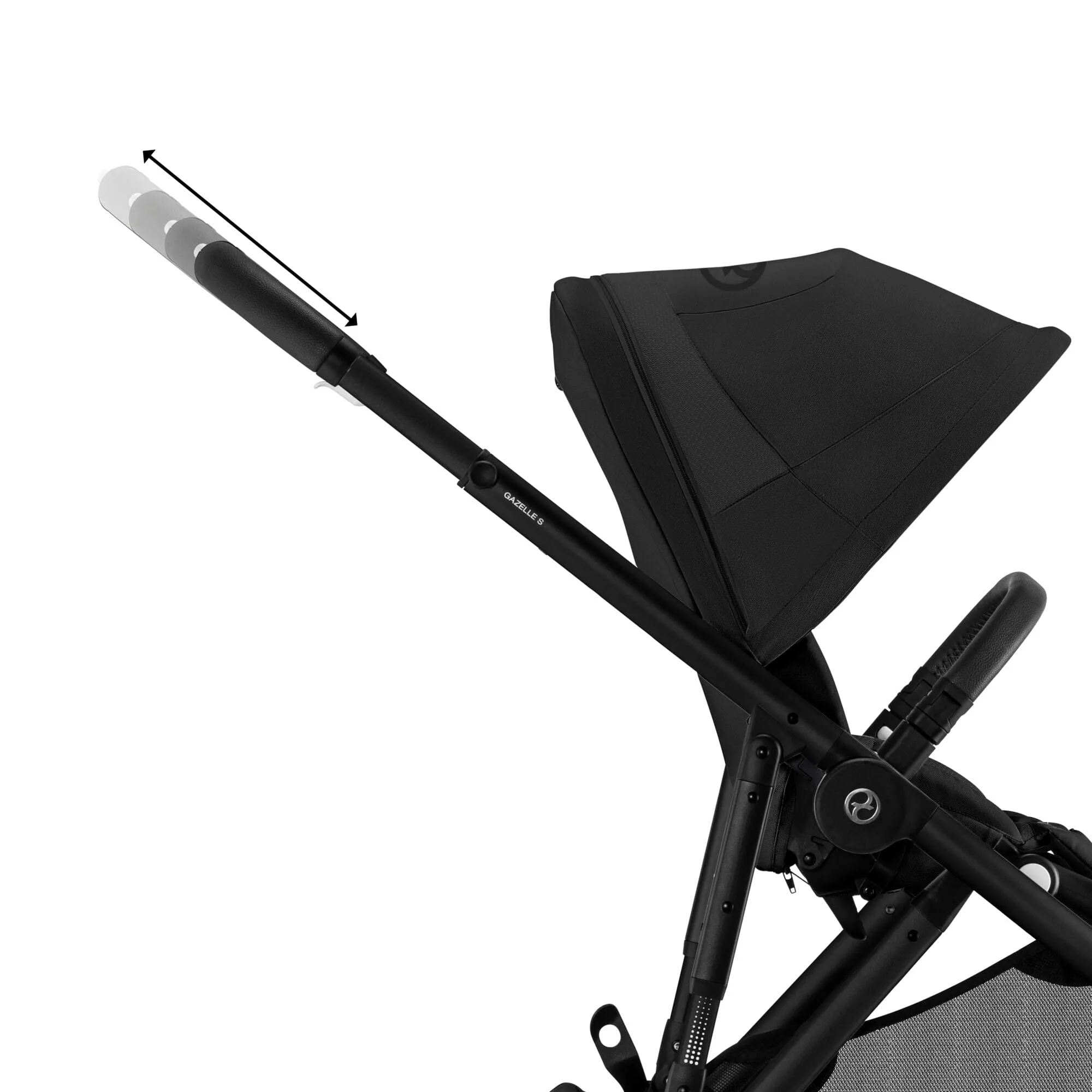 Cybex Gazelle S Pushchair - Black / Moon Black (NEW 2023)