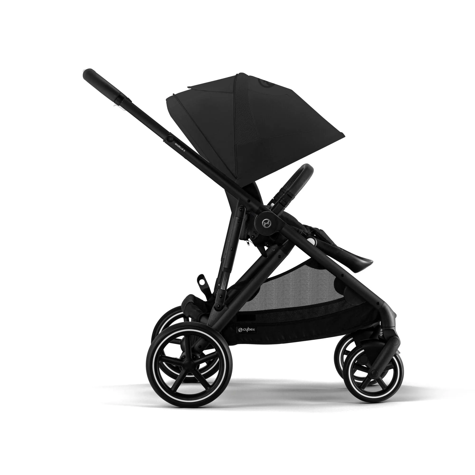 Cybex Gazelle S Pushchair - Black / Moon Black (NEW 2023)