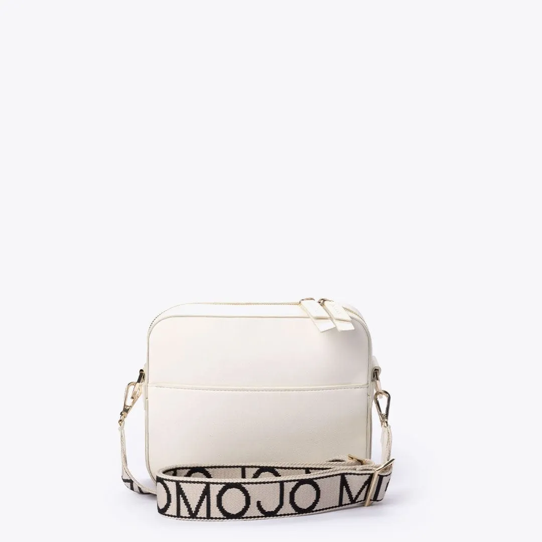 Dalila Corn Leather Vegan Crossbody Bag | Coconut