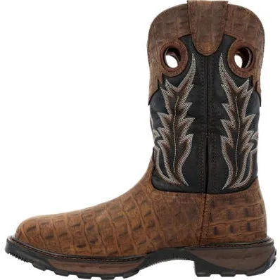 Durango Men's Maverick Xp 11 ST Western Work Boot -Brown- DDB0456