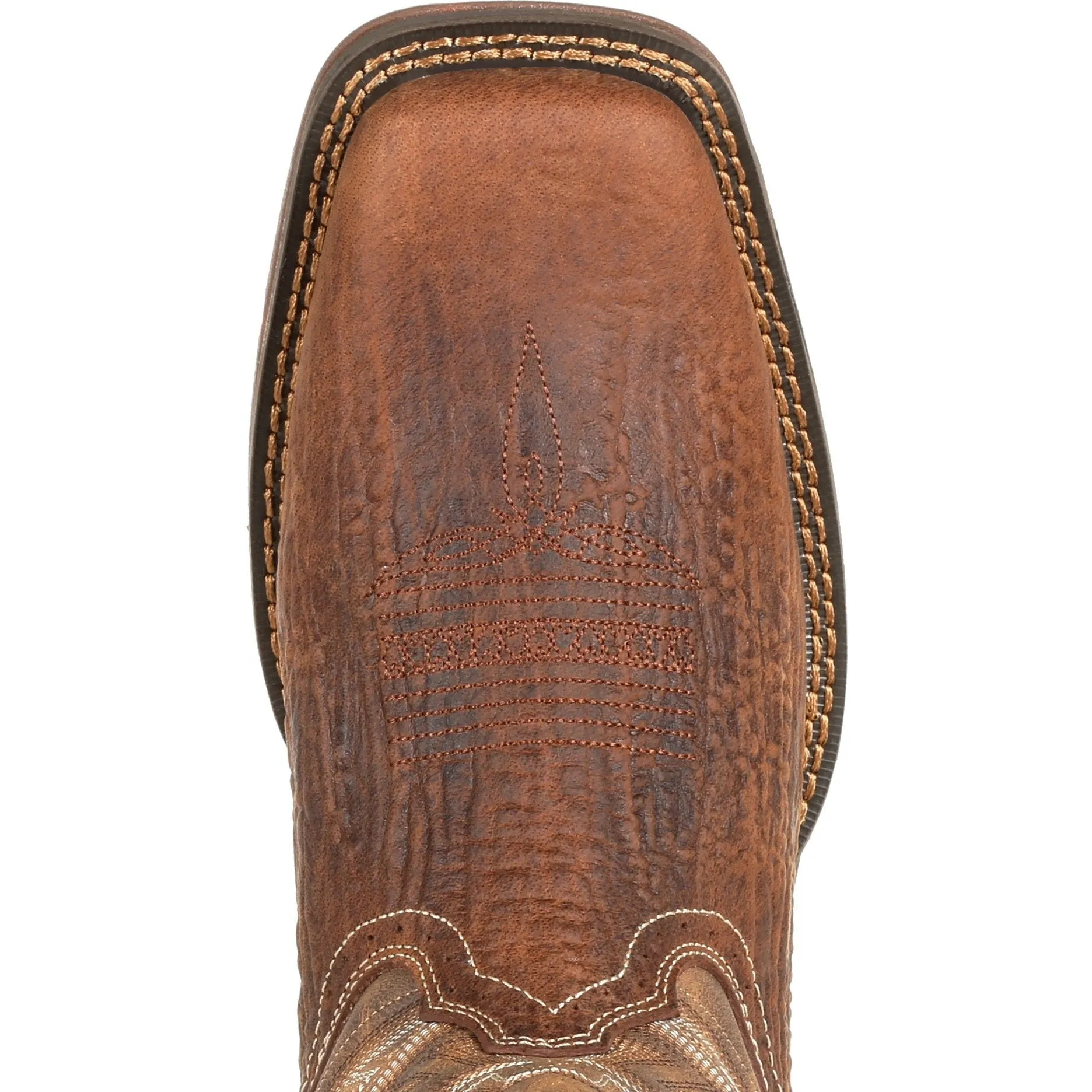 Durango Men's Rebel 11" Square Toe Western Boot- Trail Brown - DDB0271