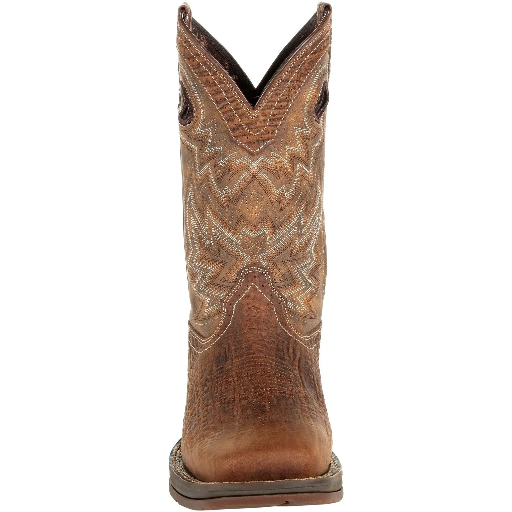 Durango Men's Rebel 11" Square Toe Western Boot- Trail Brown - DDB0271