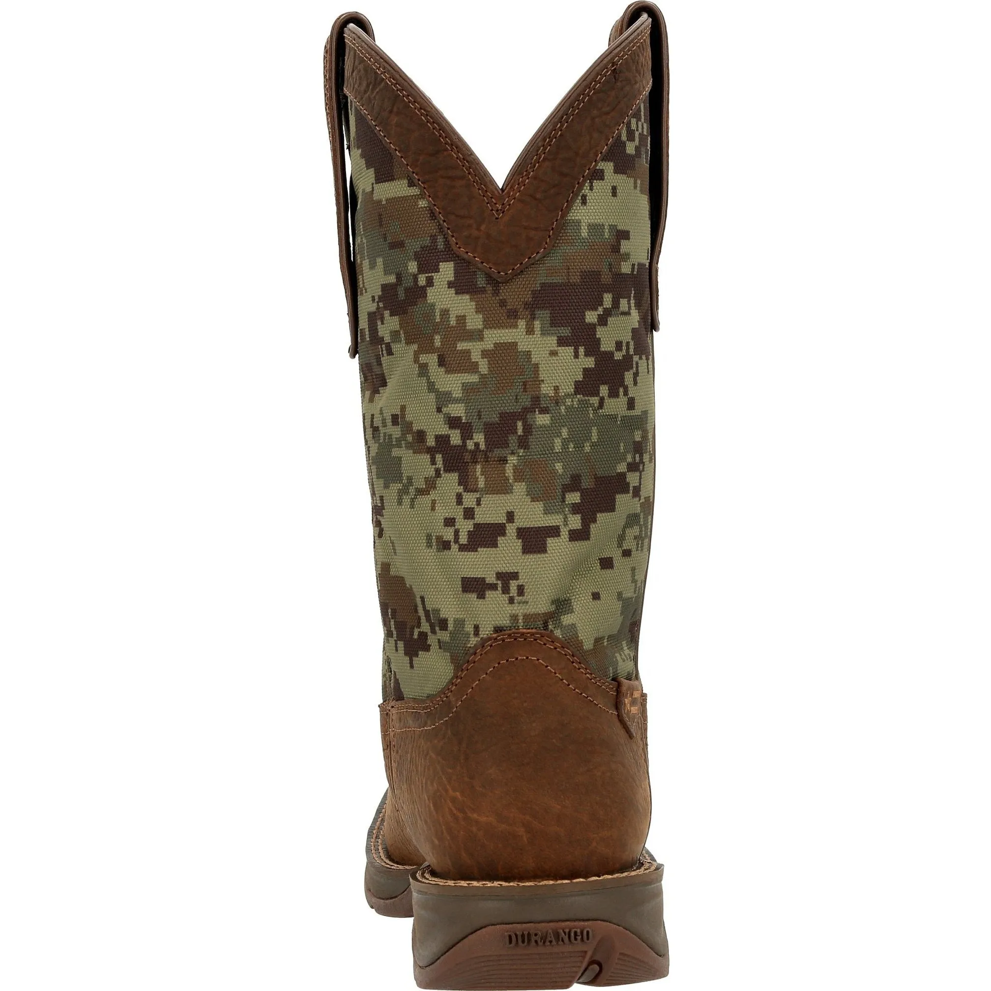 Durango Men's Rebel 12" Sqr Toe Pull-On Western Classic Boot - DDB0329