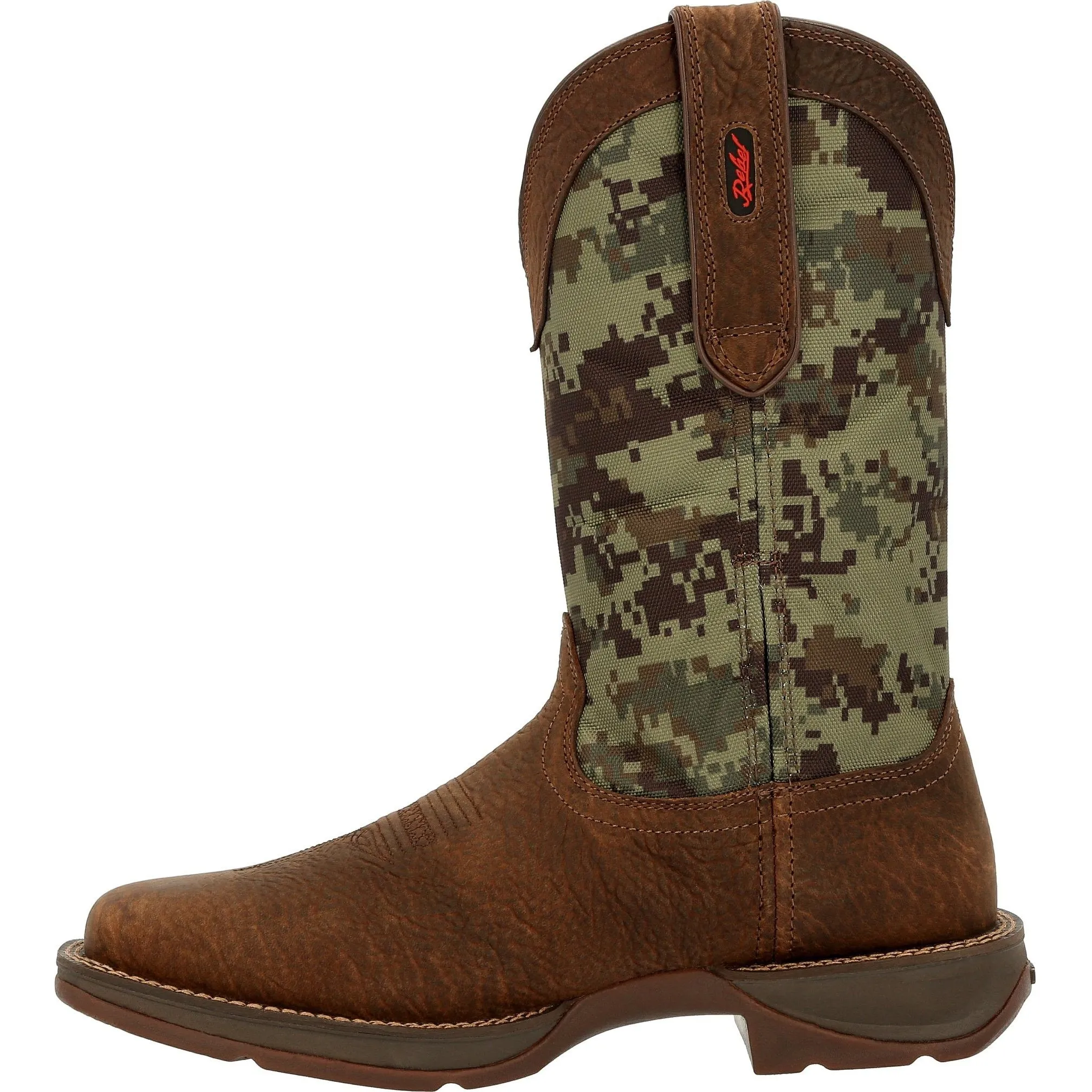 Durango Men's Rebel 12" Sqr Toe Pull-On Western Classic Boot - DDB0329