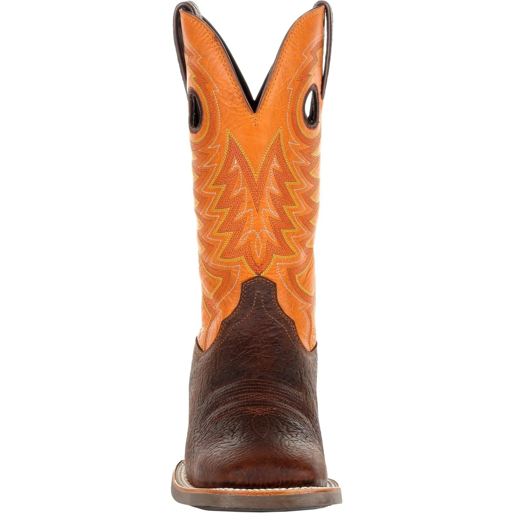 Durango Men's Rebel Pro 12" Square Toe Western Boot - Orange - DDB0230