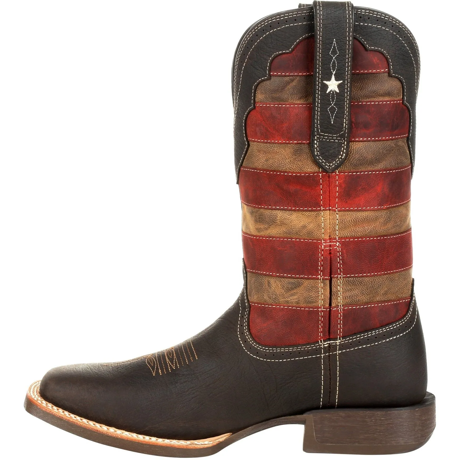 Durango Men's Rebel Pro Vintage Flag 12" Sqr Toe Western Boot - DDB0303