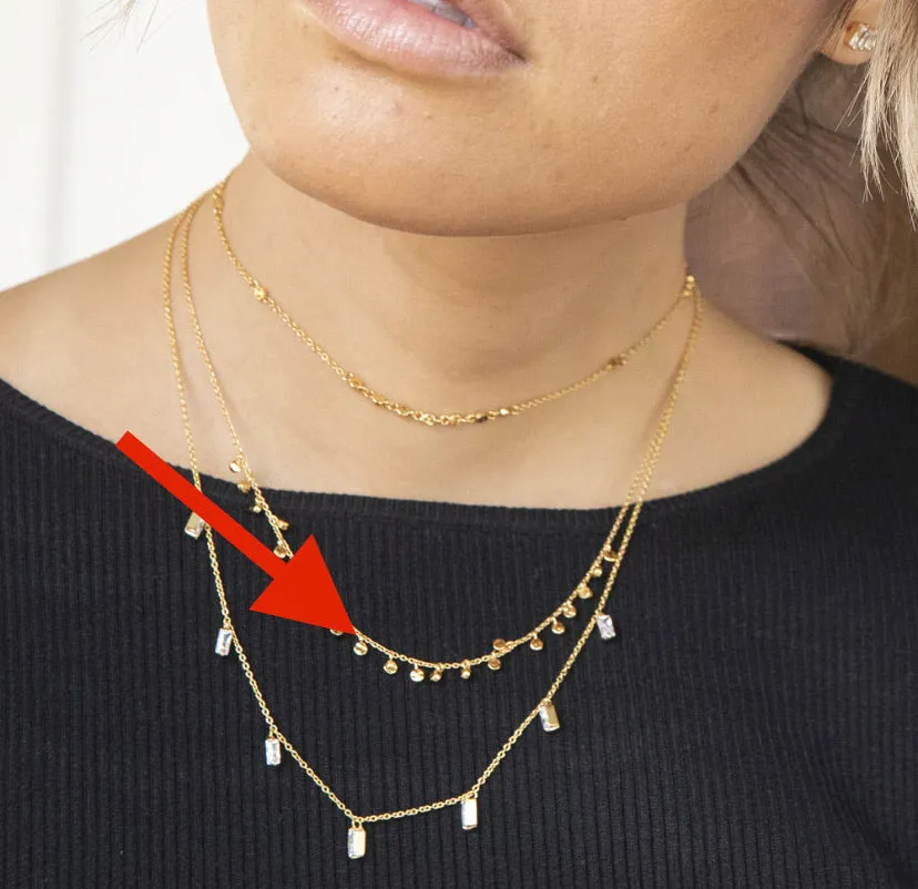 Gorjana Chloe Mini Necklace (gold)