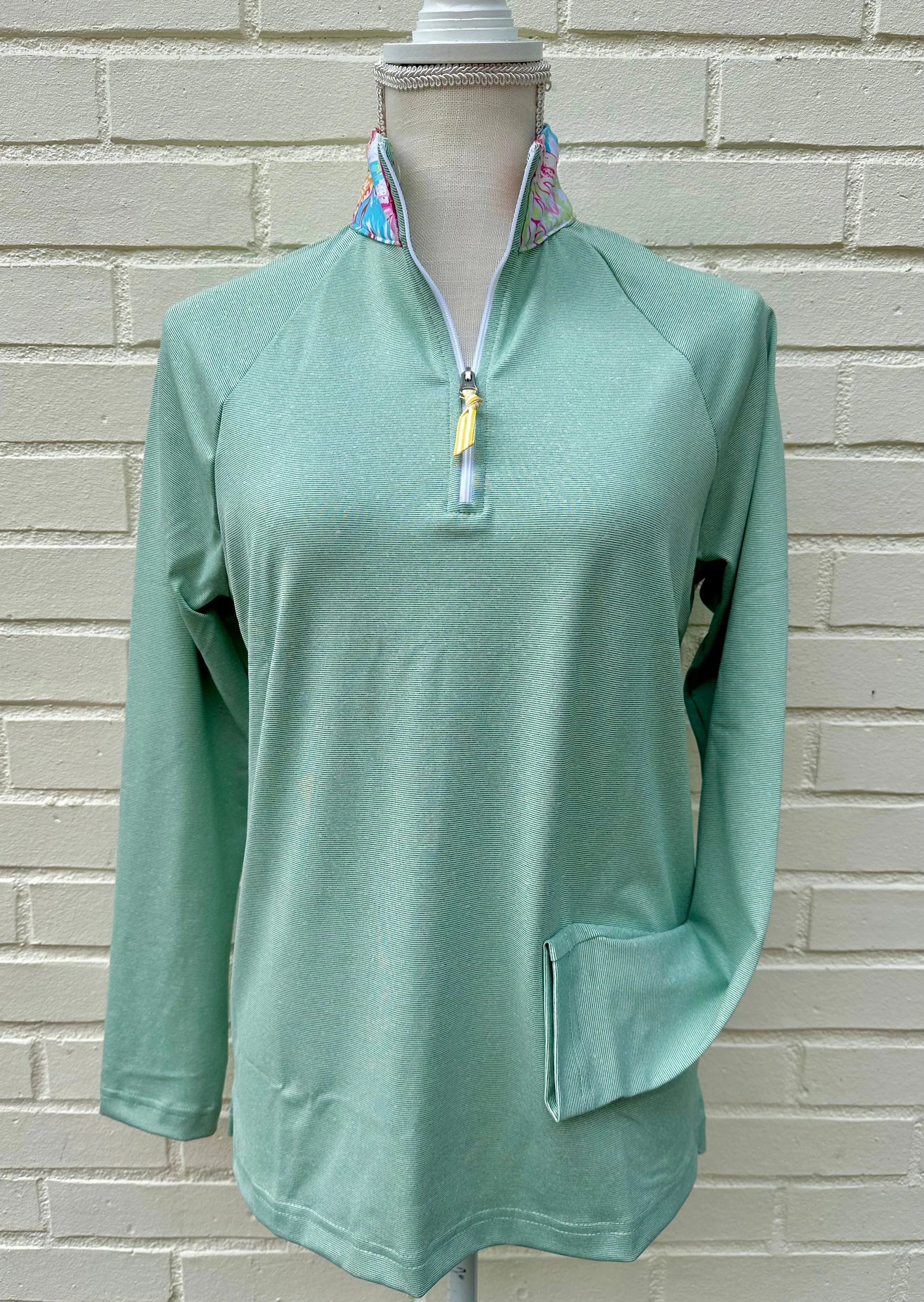 Janet 1/4 Zip Pullover w SPF 40 (SPF04)