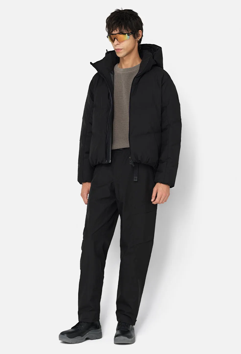 JOHN ELLIOTT X DESCENTE ALLTERRAIN SHELL PANT / Black