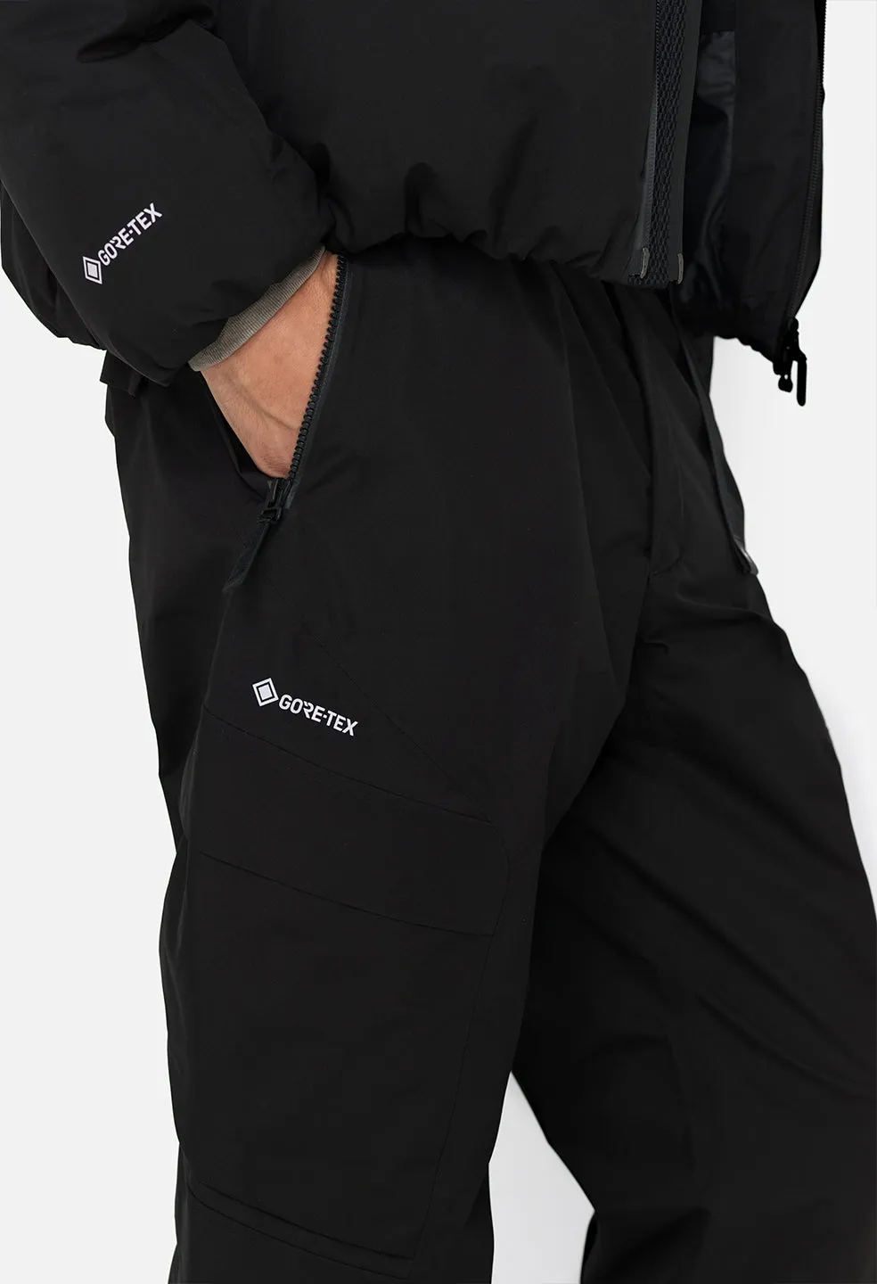 JOHN ELLIOTT X DESCENTE ALLTERRAIN SHELL PANT / Black