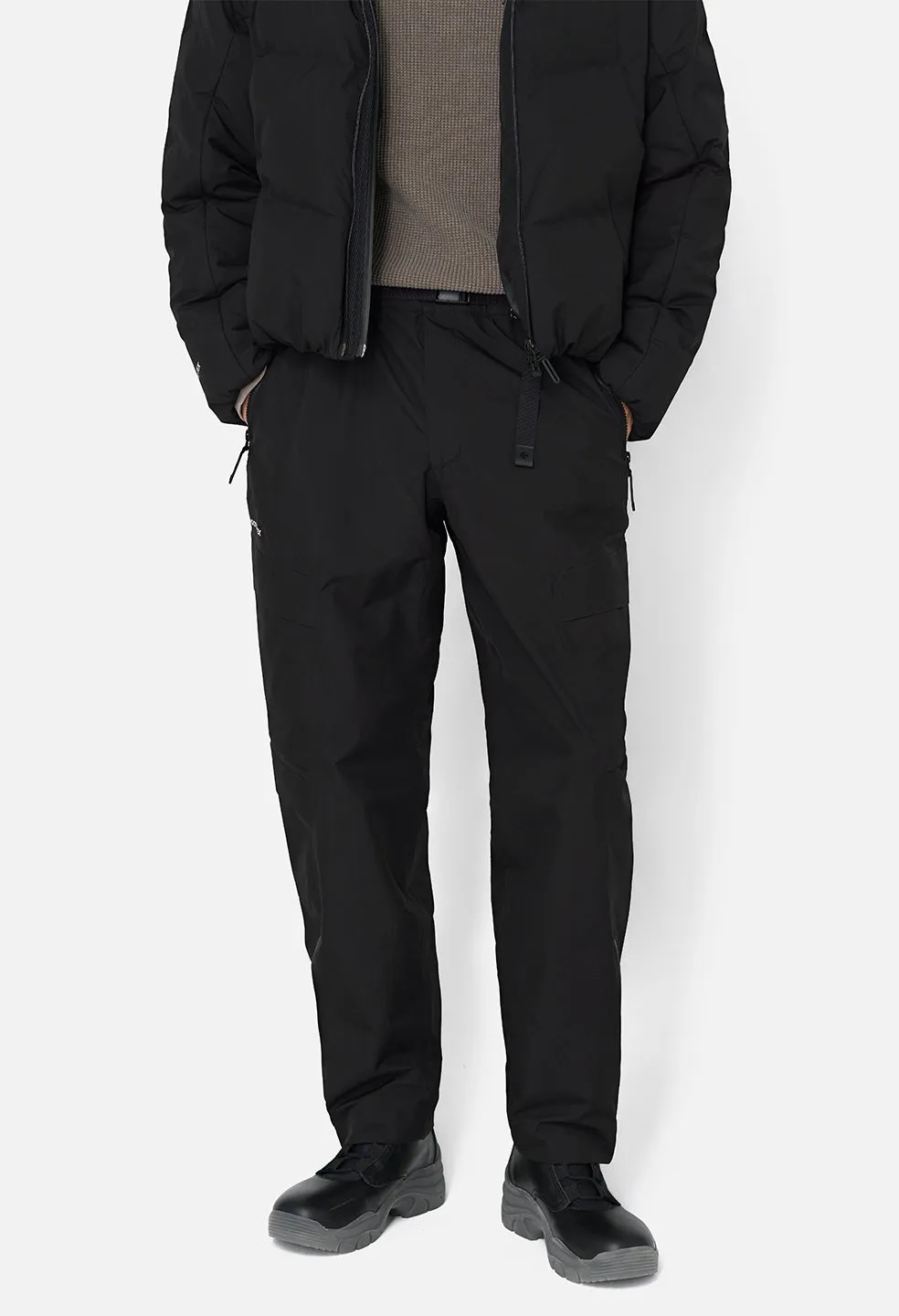 JOHN ELLIOTT X DESCENTE ALLTERRAIN SHELL PANT / Black