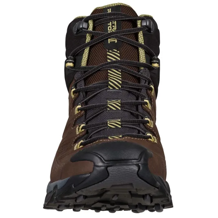 La Sportiva Ultra Raptor II Leather GTX Mid Hiking Boot (Men's) Chocolate/Cedar - Wide