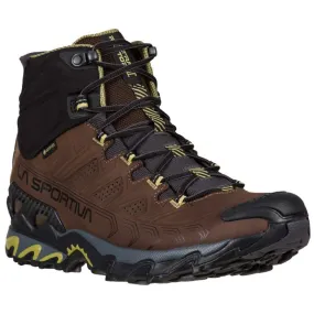 La Sportiva Ultra Raptor II Leather GTX Mid Hiking Boot (Men's) Chocolate/Cedar - Wide