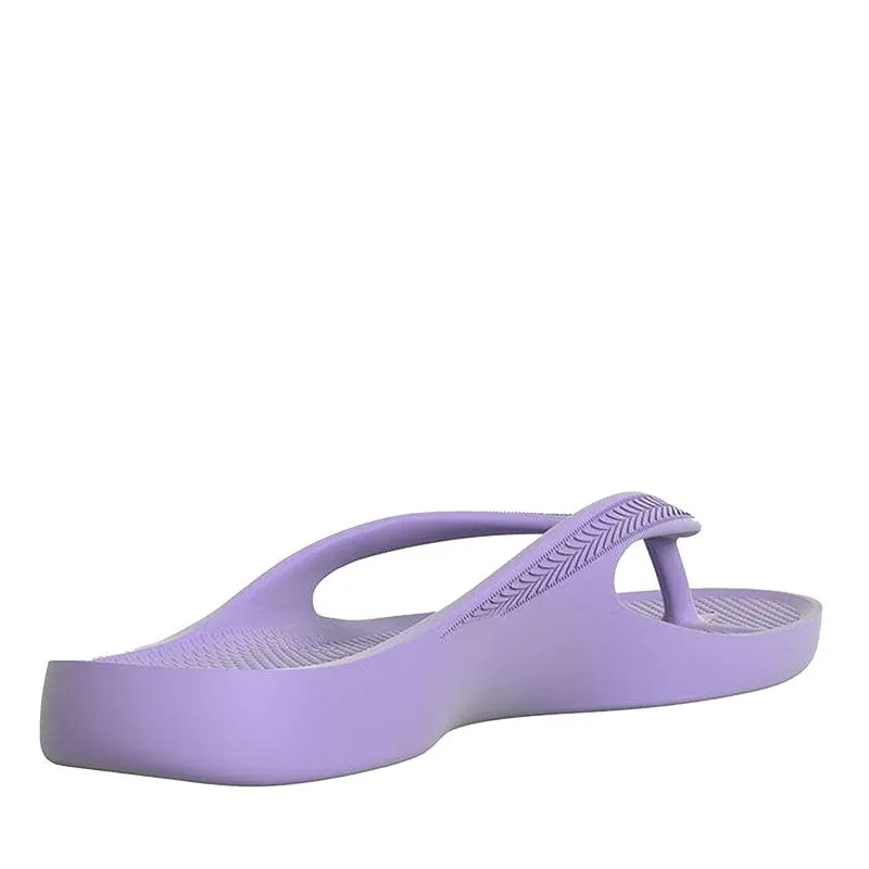 Lavender Arch Support Orthotic Unisex Thongs