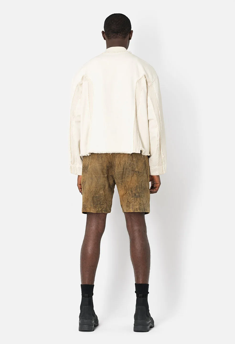 Leather LA Shorts / Jungle