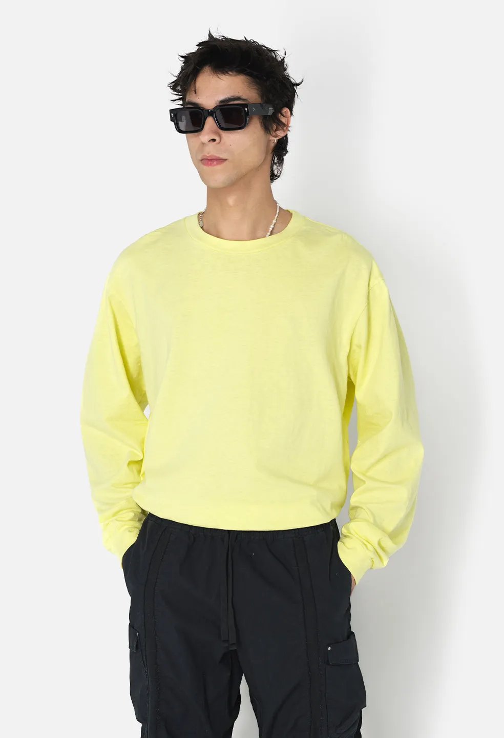 LS University Tee / Lemon