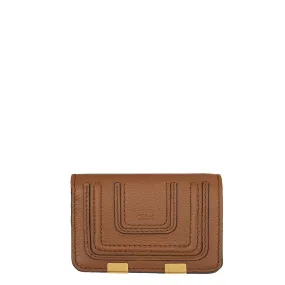 Marcie Flap Card Holder, Tan