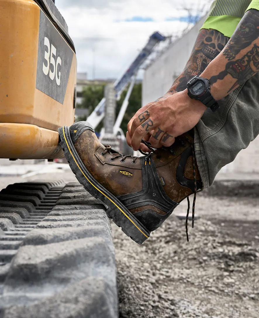 Men's CSA Abitibi II Waterproof Boot (Carbon-Fiber Toe)  |  Cascade Brown/Black