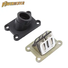 Motorcycle Mainfold Boot Valves Intake Pipe Manifold reed valve For 50 SX50 50cc 65 SX sx Pro Senior MINI Junior