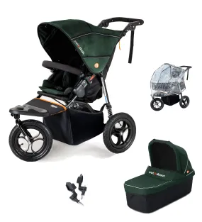 Out n About Nipper V5 Single Pushchair Starter Bundle - Sycamore Green