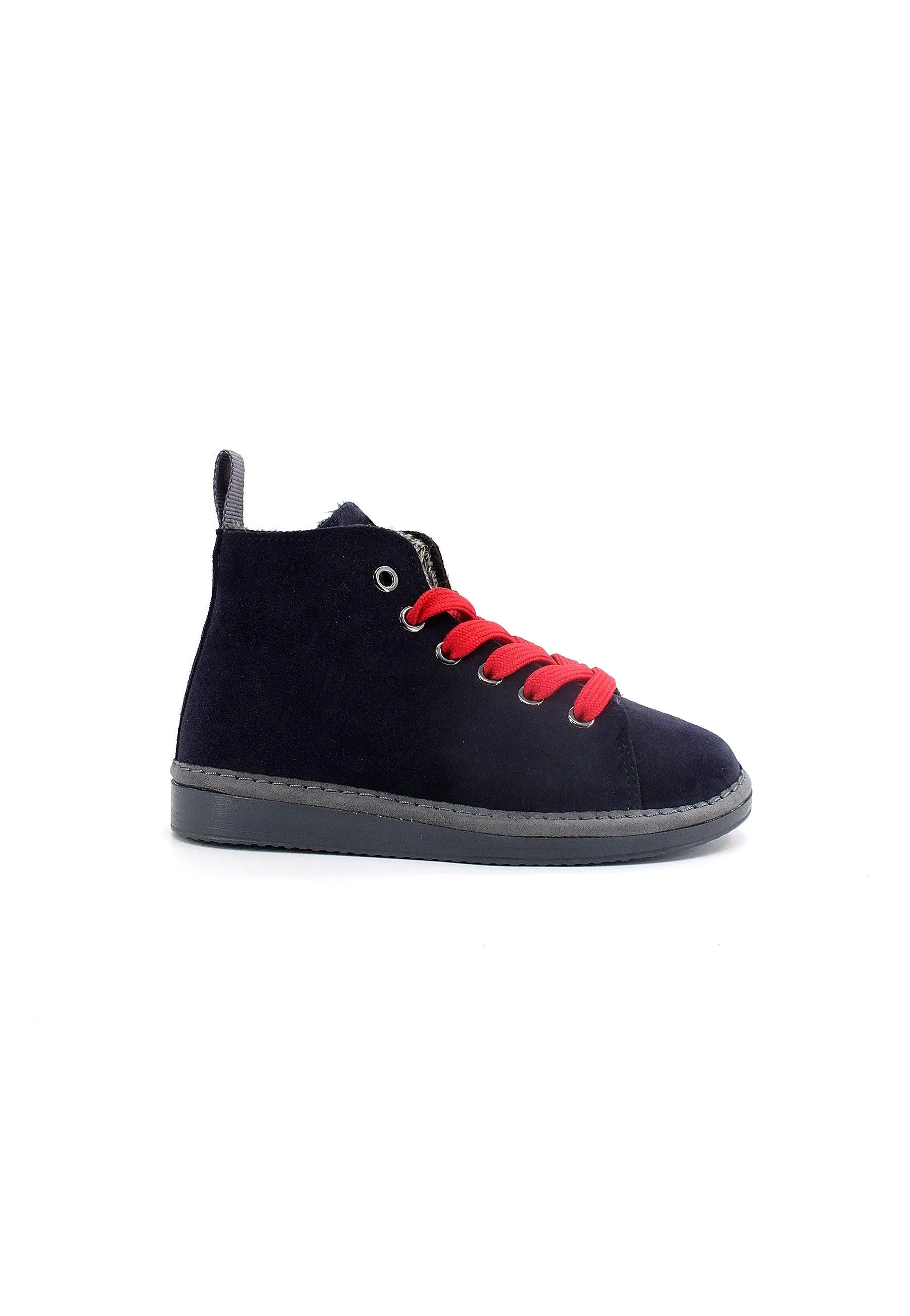 PAN CHIC Ankle Boot Sneaker Pelo Bimbo Space Blue Red P01B1400200006