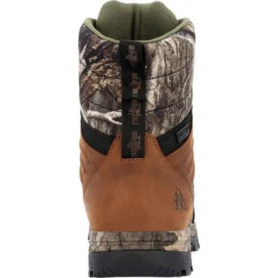 Rocky Men's Lynx 8" WP 800G Insulated Mossy Oak Work Boot Golden RKS0594