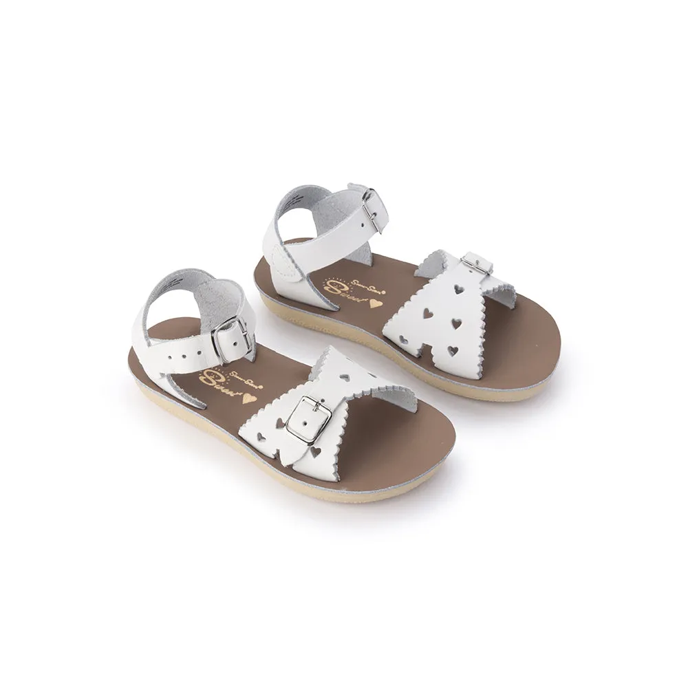 Salt Water Sandals Sun-San Sweetheart WHITE