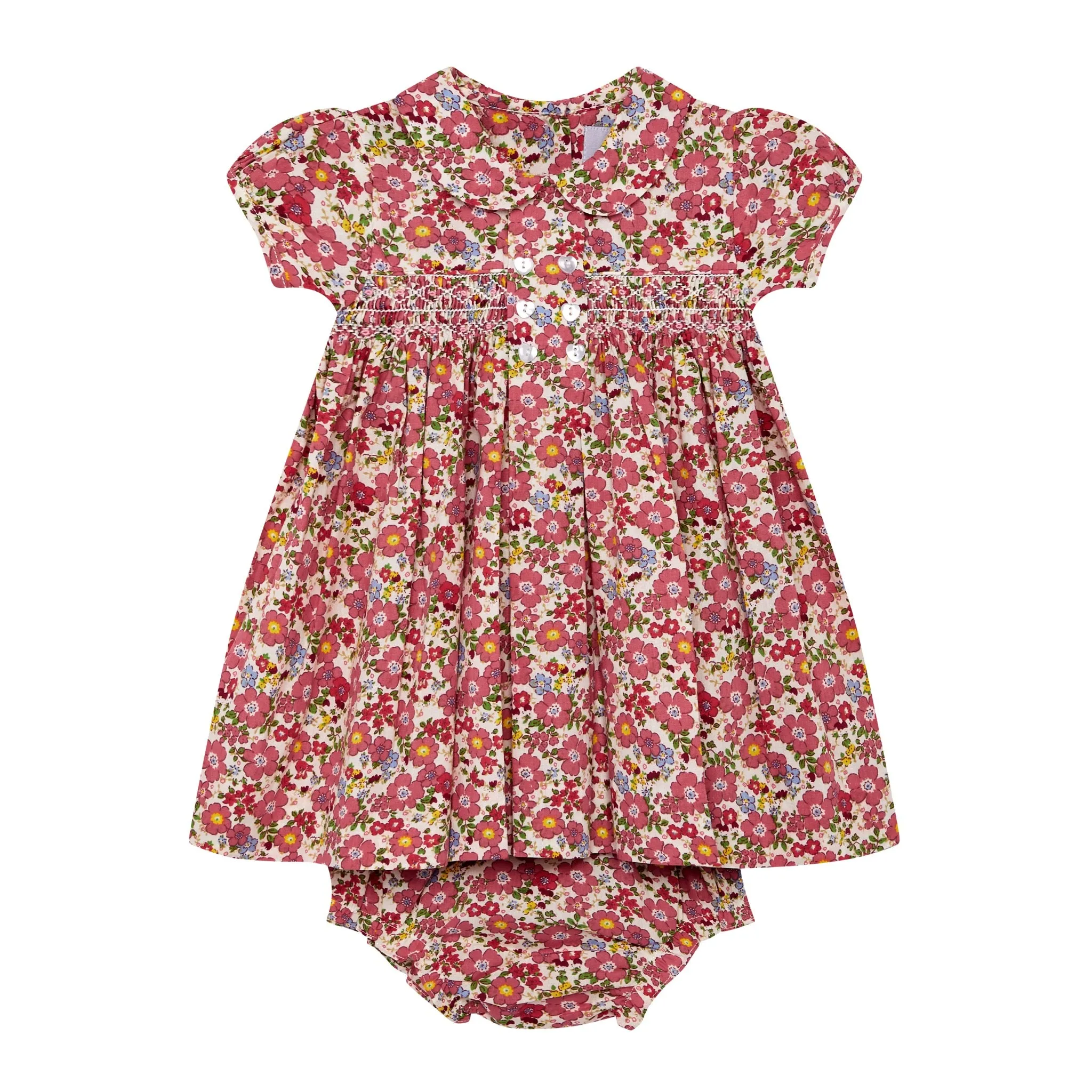 Smocked Baby Dress - Chloe