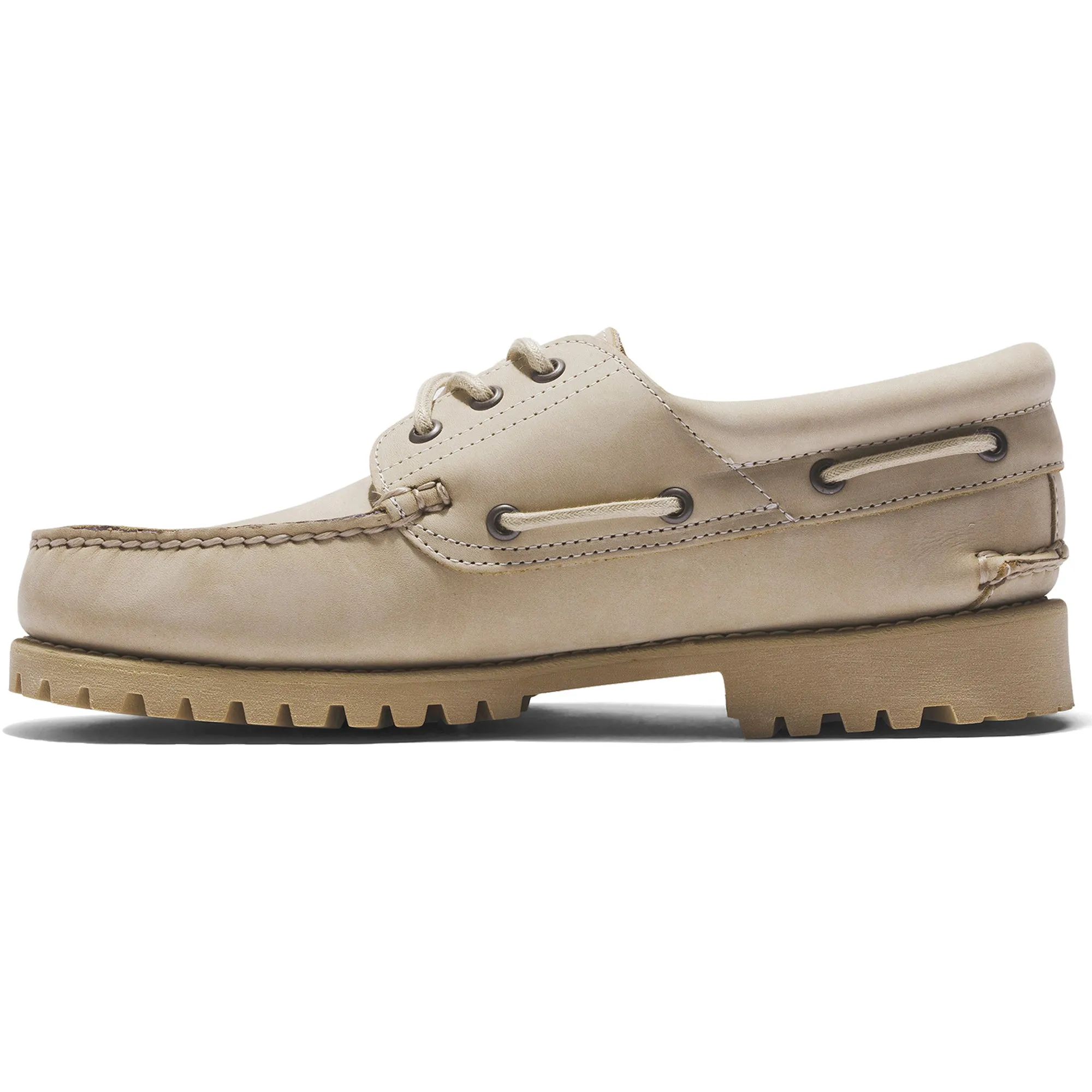 Timberland 3-Eye Lug Handsewn Boat Shoe - Lemon Pepper