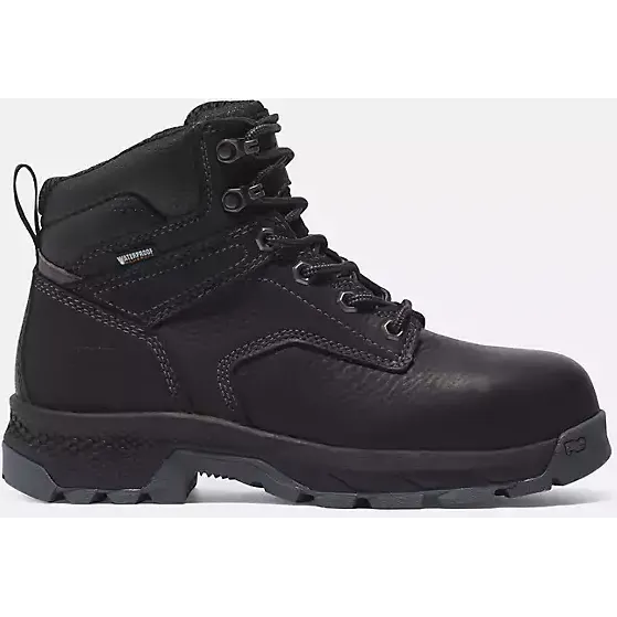 Timberland Pro Women's Titan 6 Comp Toe WP Work Boot -Black- TB1A5WUY001