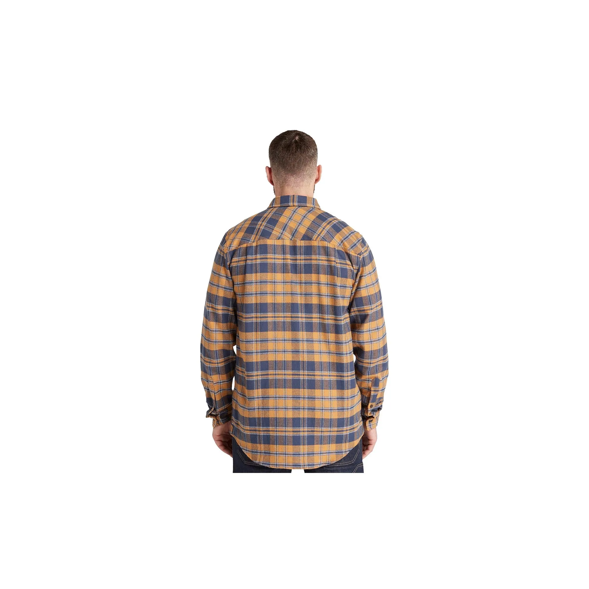 Timberland Pro Woodfort Mid Weight Flannel Shirt 2.0 Wheat Boot YD