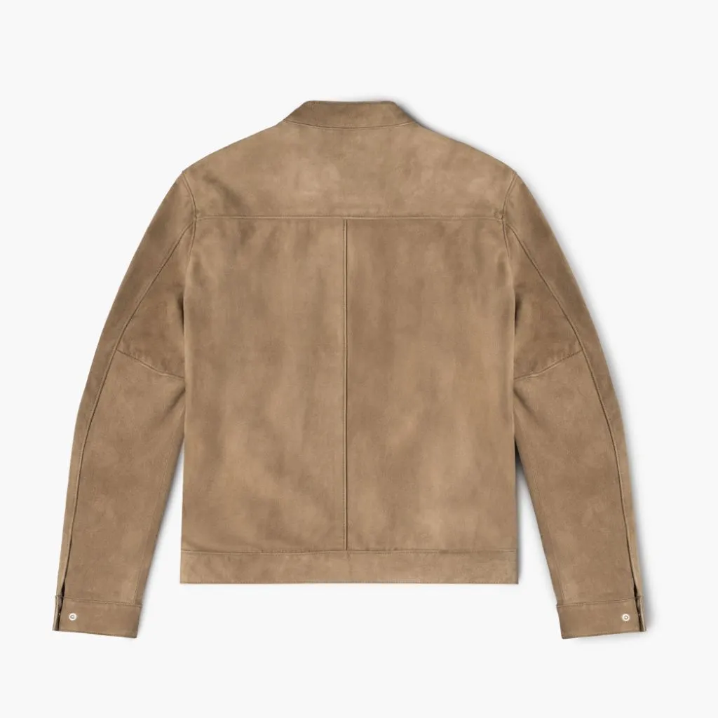 [W] Racer Jacket | Taupe