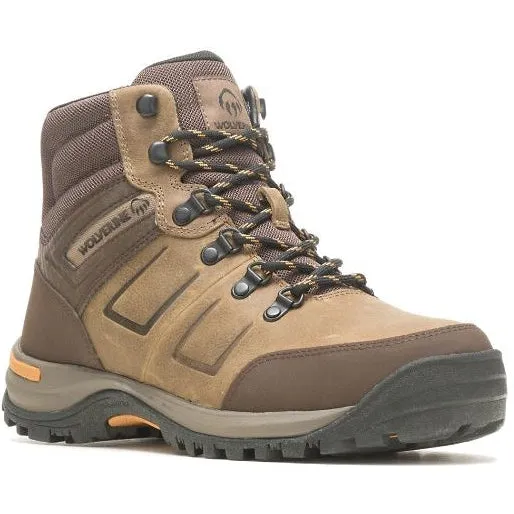 Wolverine Men's Chisel 6 Soft Toe WP Slip Resist Work Boot -Gravel- W230029