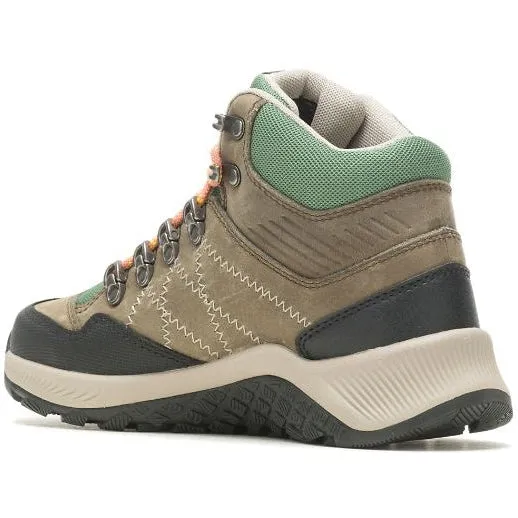 Wolverine Women's Luton Mid WP Outdoor Hiker Boot -Sage- W880385