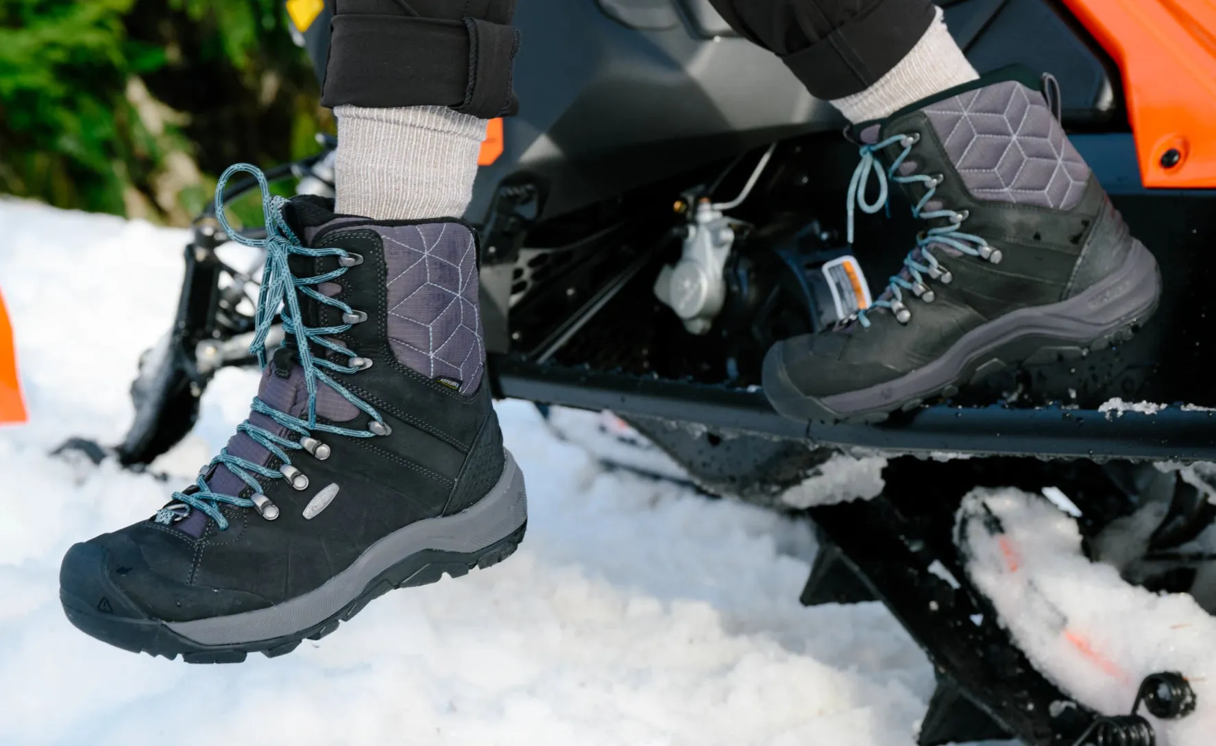 Women's Revel IV High Polar Waterproof Boot  |  KEEN Maple/Dark Forest